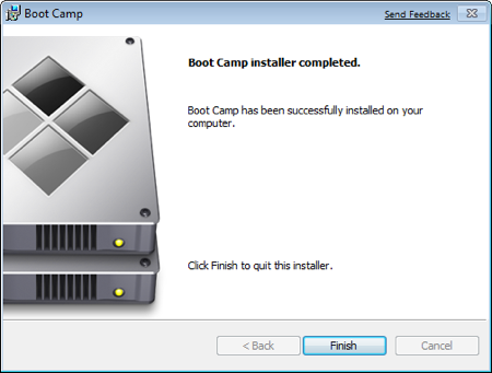 key command for mac restart bootcamp snow leopard